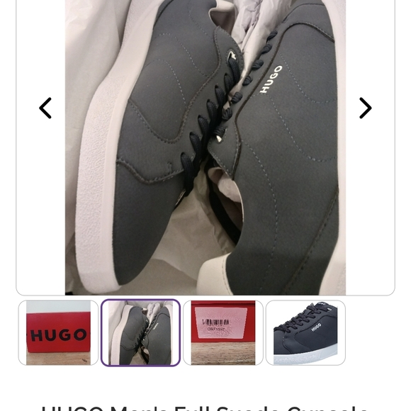 Hugo Boss Dark Blue Sneakers - Picture 3 of 4